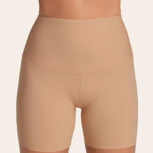 LEONISA FIRM HIGH-WAISTED SHAPER SLIP SHORT