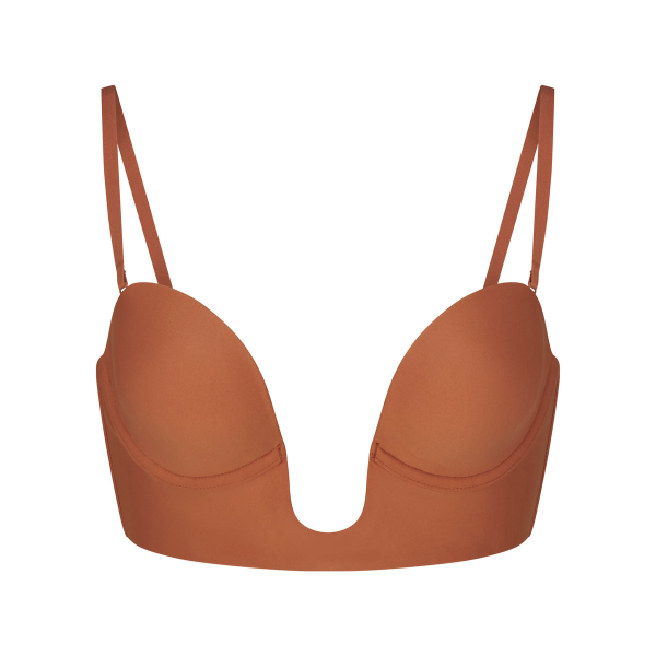 SKIMS Deep Plunge Shapewear Bra Bronze - Image 2