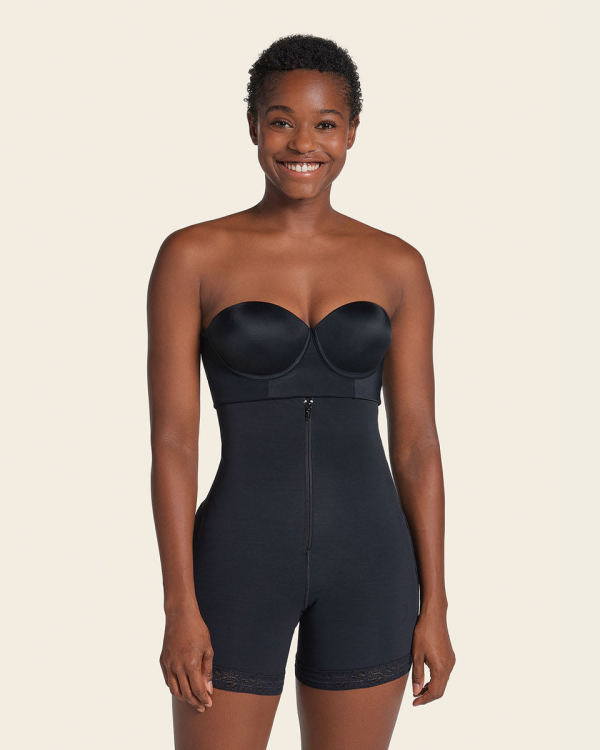 Leonisa Firm Tummy Control Strapless Shaper with Butt Lifter - Image 4