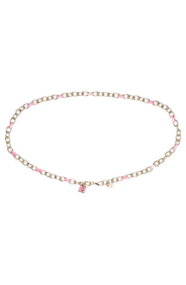 Kate Spade New York Lock & Spade Chain Link Belt
