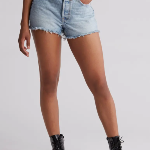 LEVI ORIGINAL CUTOFF DENIM SHORTS