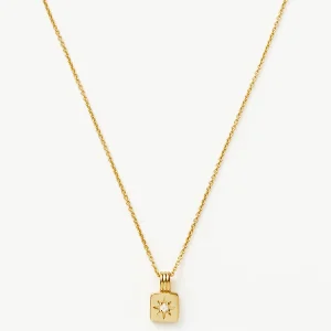 Missoma Mini Star Ridge Pendant Necklace