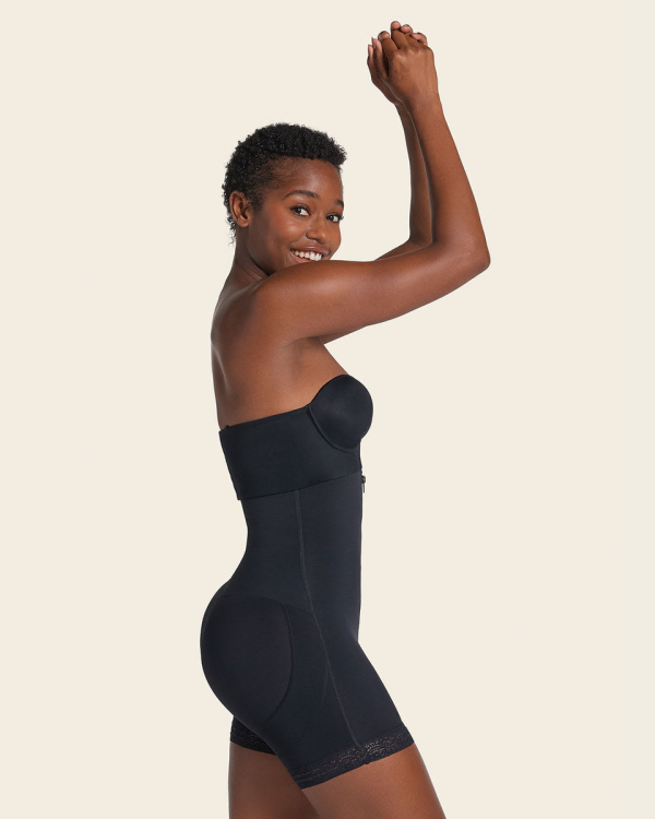 Leonisa Firm Tummy Control Strapless Shaper with Butt Lifter - Image 2