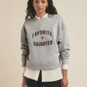Favorite Daughter Heart Logo Sweatshirt